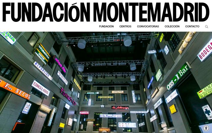 Screenshot of fundacionmontemadrid.es