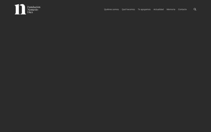 Screenshot του fundacionnemesiodiez.es