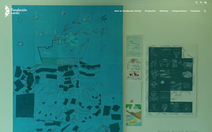 Screenshot of fundacionsando.com