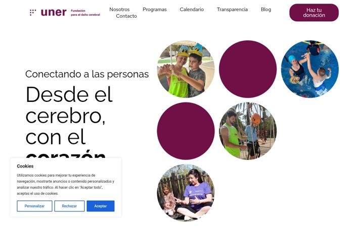 Screenshot of fundacionuner.es