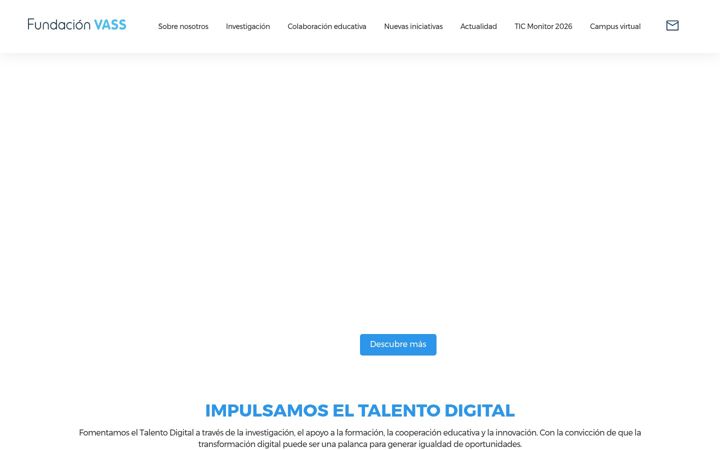 Screenshot of fundacionvass.org
