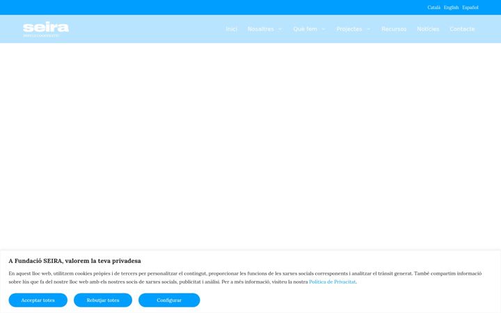 Screenshot of fundacioseira.coop