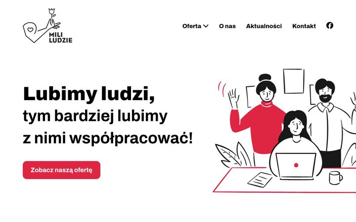 Snimka zaslona za fundacja-mililudzie.org