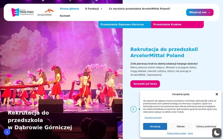 Screenshot of fundacja-naszedzieci.pl