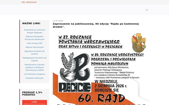 Screenshot of fundacja-ppp.pl