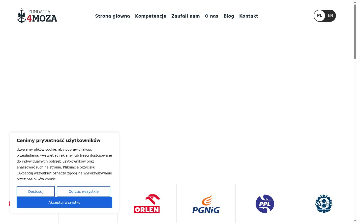 Sutikimo reklamjuostės, rodytos prieš bet kokią sąveiką, ekrano kopija