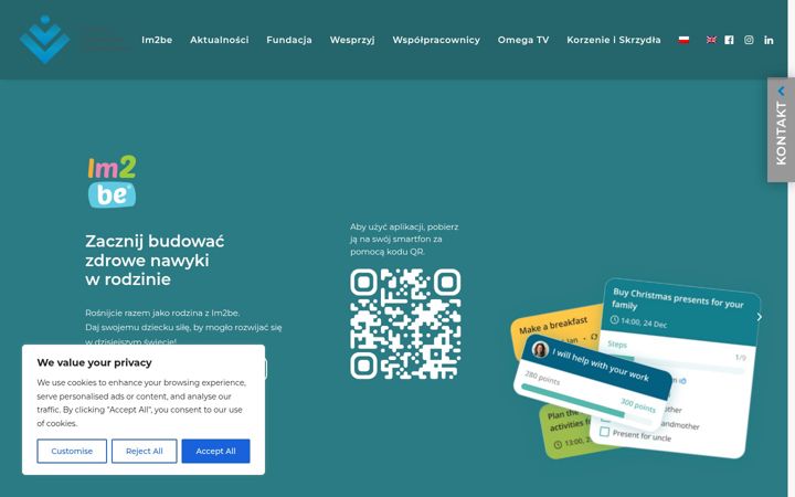 Screenshot of fundacjait.org