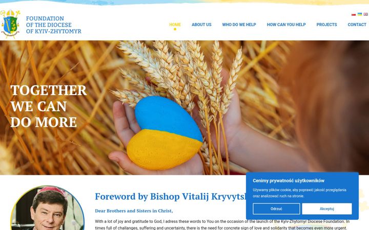 Screenshot of fundacjakzd.org