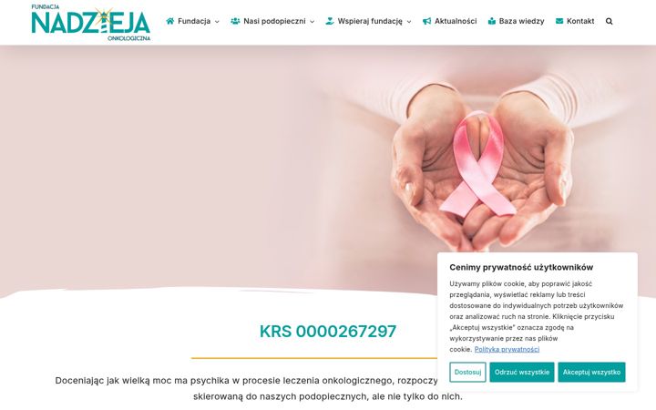 Screenshot of fundacjaonkologicznanadzieja.org