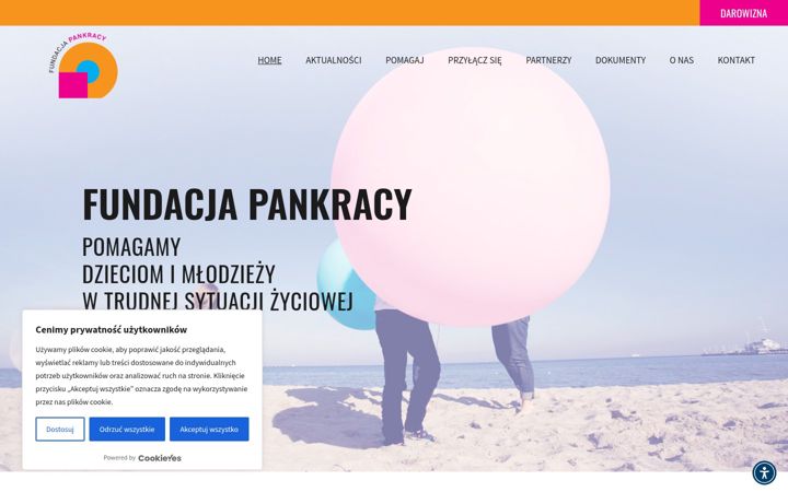 Screenshot of fundacjapankracy.org