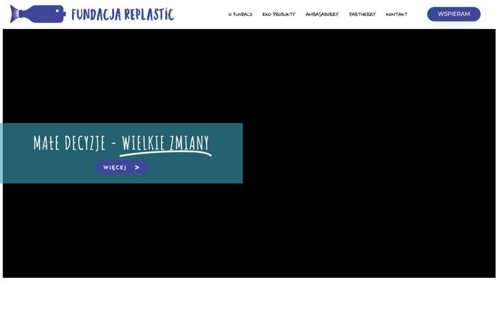 Screenshot of fundacjareplastic.pl