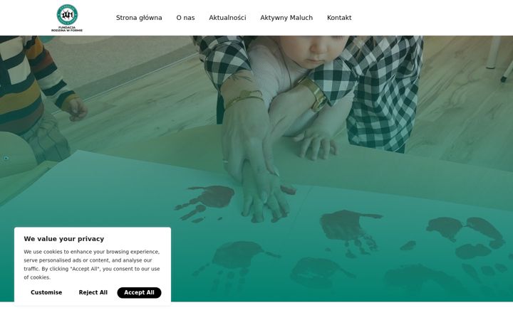 Screenshot of fundacjarwf.pl