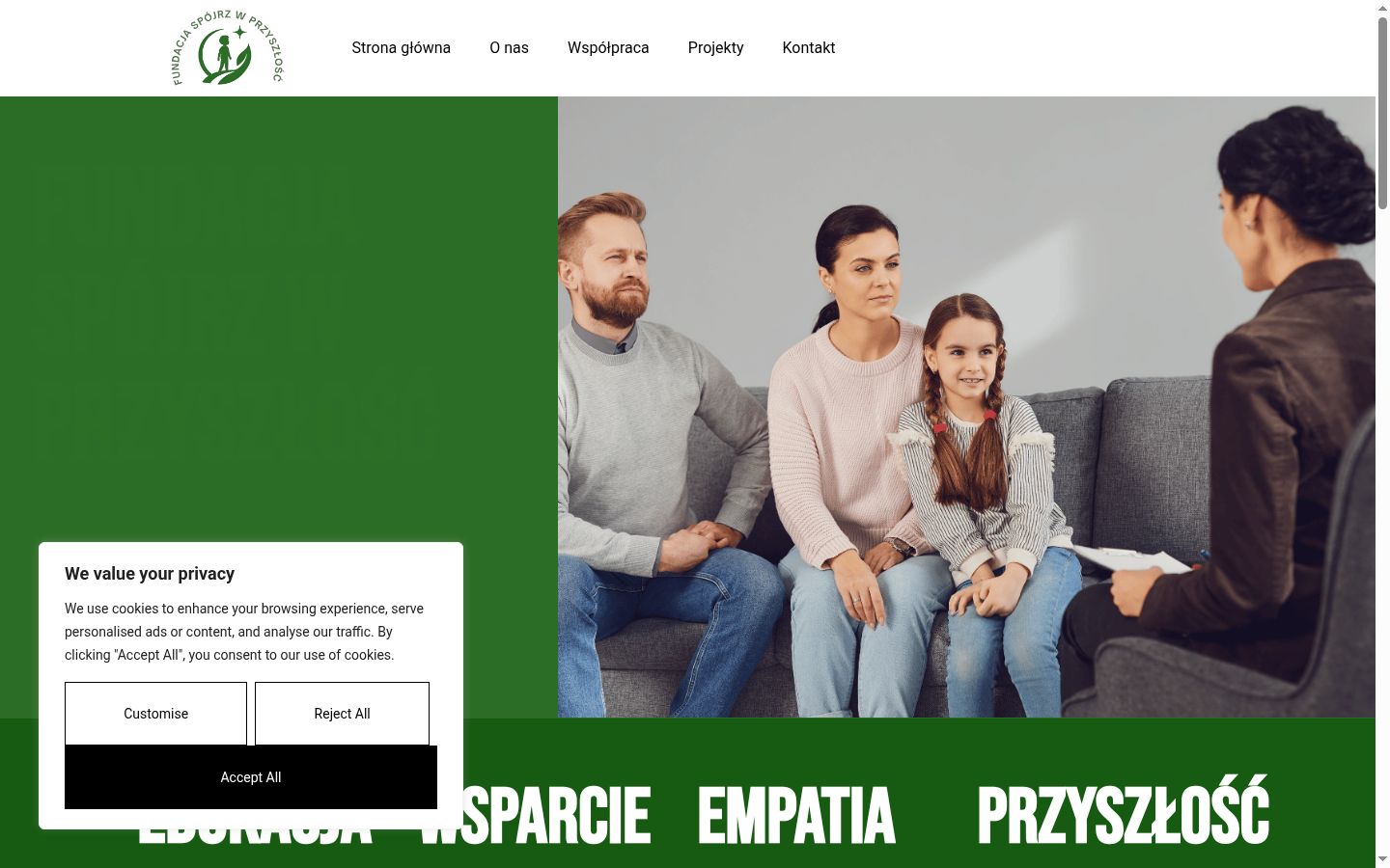Captură de ecran a bannerului de consimțământ afișat înainte de orice interacțiune