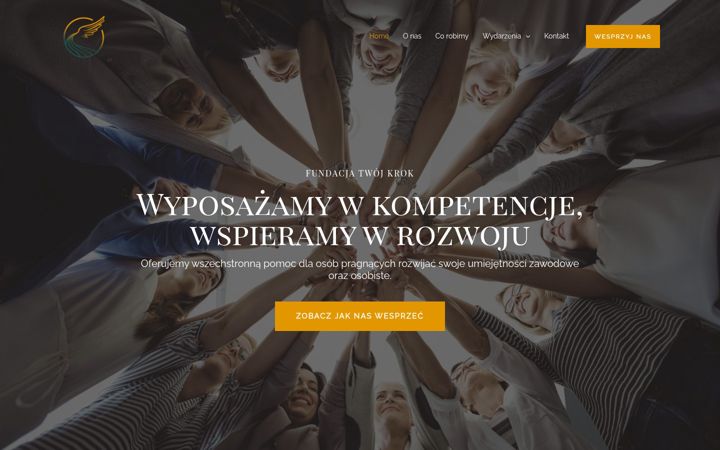 Screenshot of fundacjatwojkrok.pl