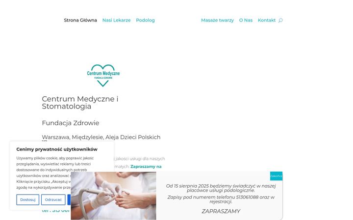 Screenshot of fundacjazdrowie.pl