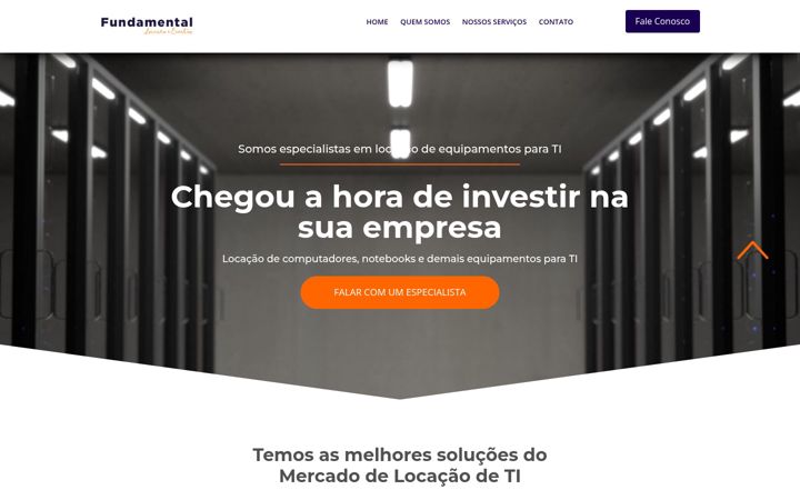 Screenshot of fundamentaleventos.com.br