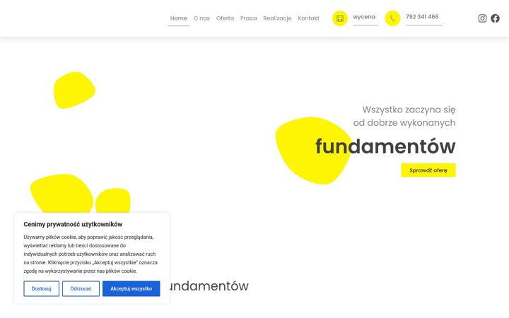 Screenshot of fundamenty.pl