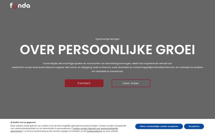 Screenshot of fundamujde.nl