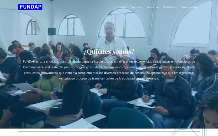 Screenshot of fundap.co