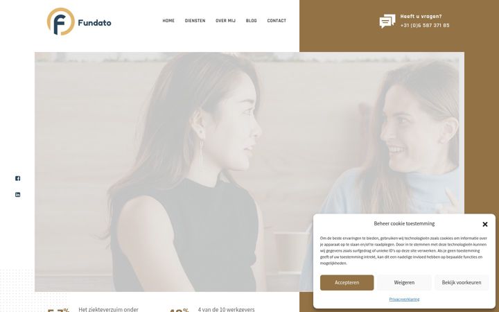 Screenshot of fundato.nl