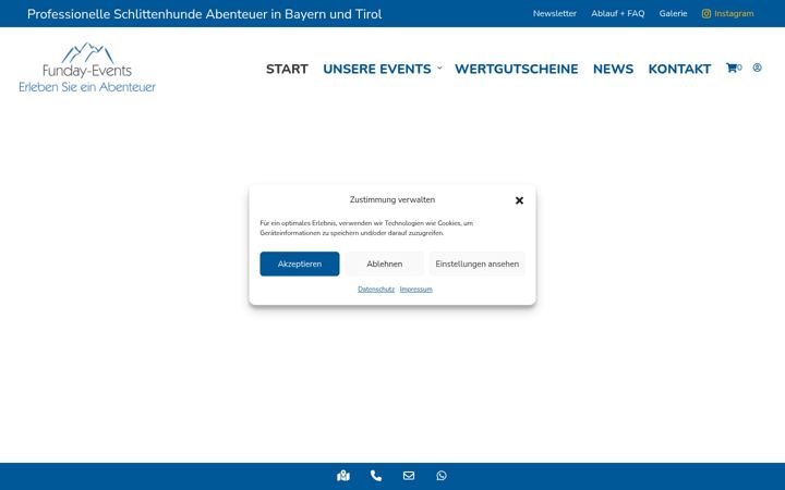 Screenshot of funday-events.de