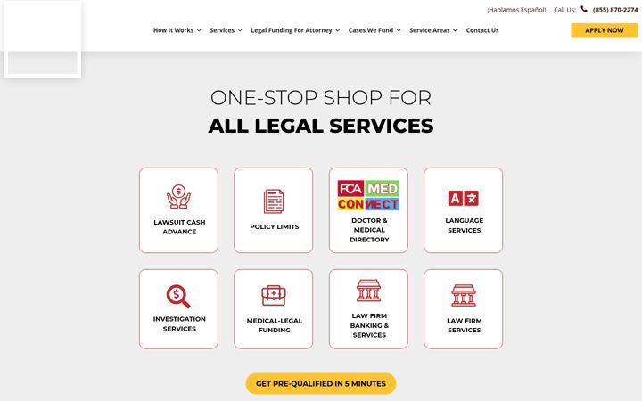 Screenshot of fundcapitalamerica.com