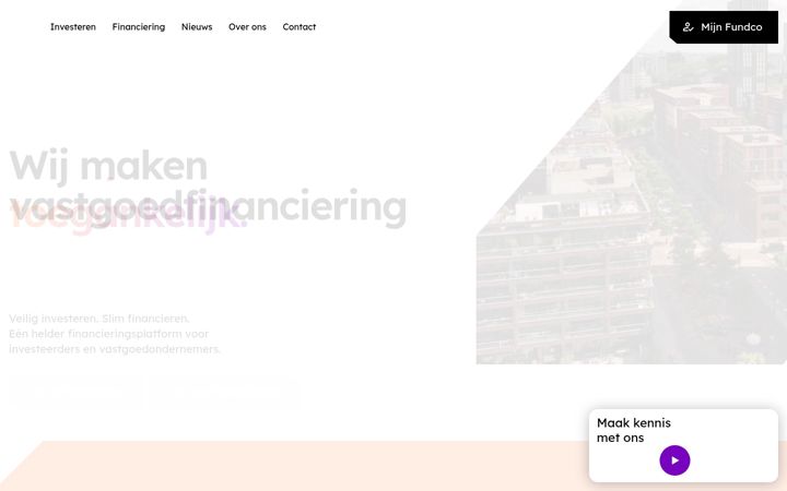 Screenshot of fundco.nl
