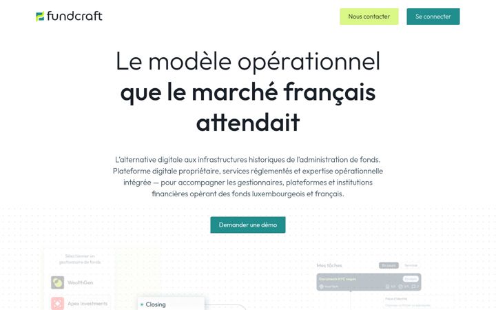 Screenshot of fundcraft.fr