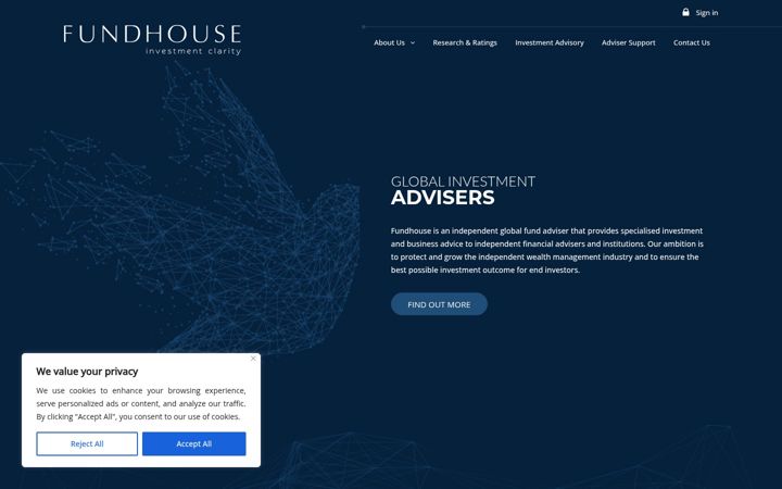 Екранна снимка на fundhouse.co.za