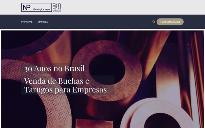 Kuvakaappaus sivustosta fundicaonepal.com.br