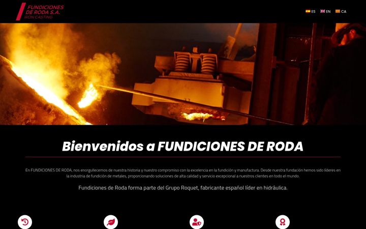 Ekrano kopija fundicionesderoda.es