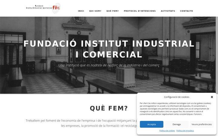 Screenshot of fundiic.org