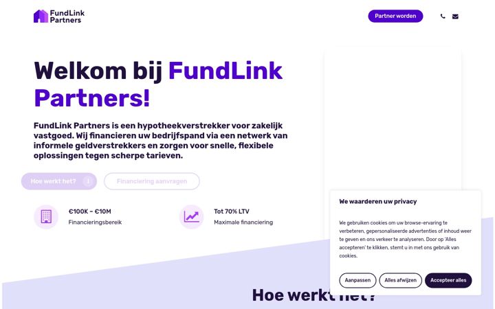 Screenshot of fundlinkpartners.com