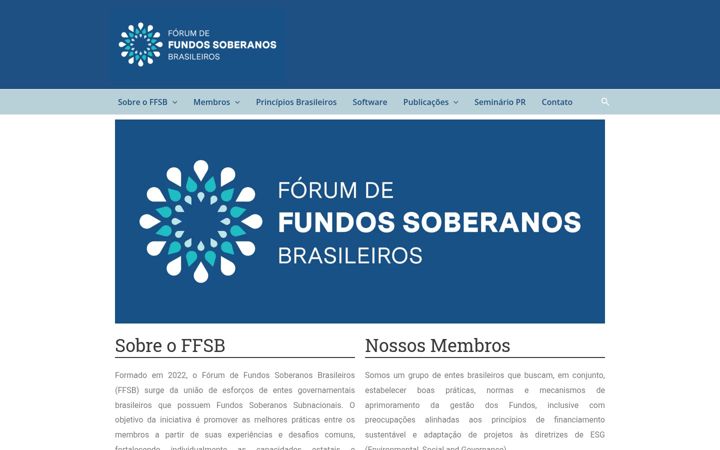 Screenshot of fundos-soberanos.org.br