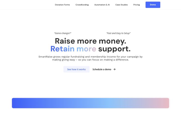 Screenshot of fundraise.tech