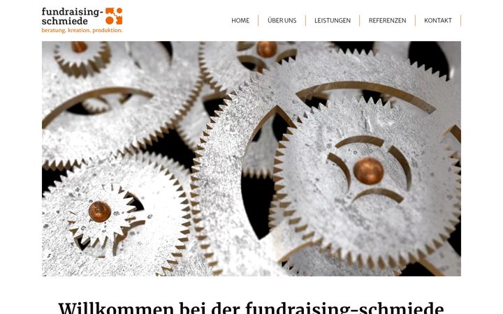 Posnetek zaslona fundraising-schmie.de