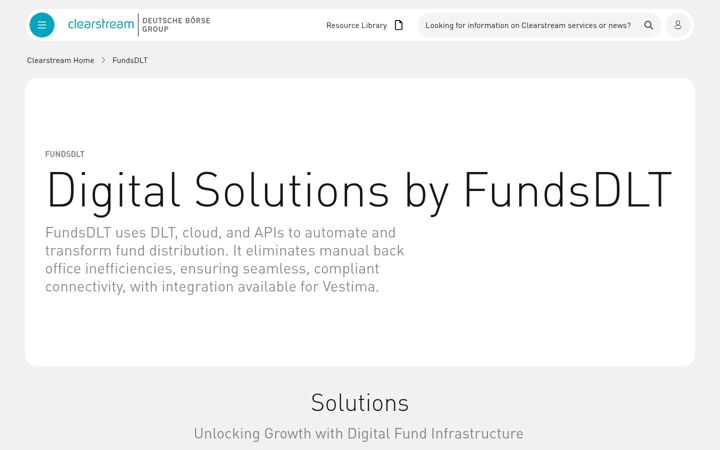 Screenshot of fundsdlt.net