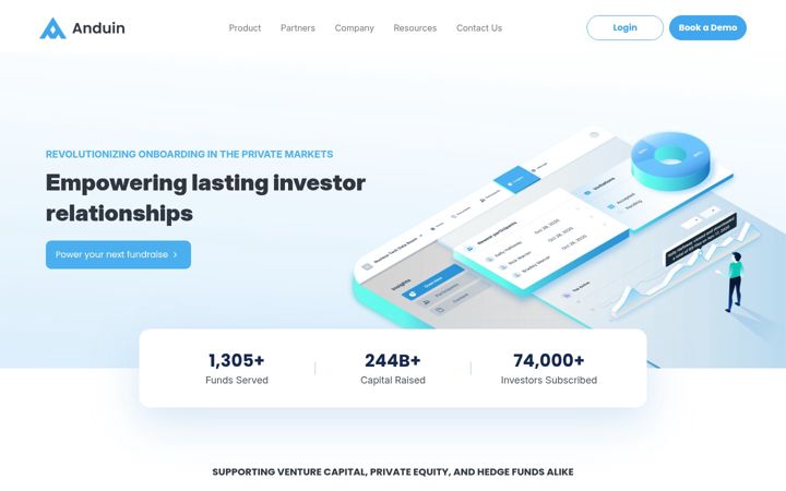 Ekraanipilt saidist fundsub.io