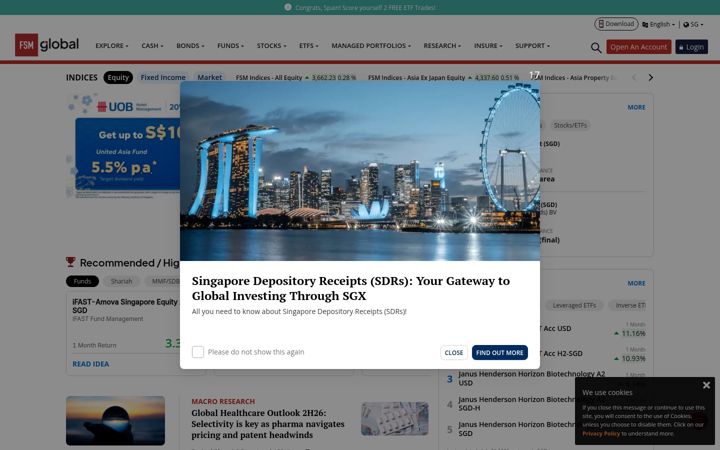 Screenshot of fundsupermart.com