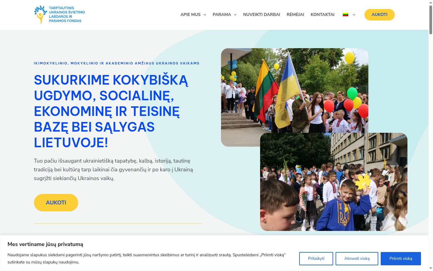 Zrzut ekranu banera zgody wyświetlanego przed jakąkolwiek interakcją