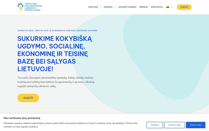 Screenshot of fundua.eu