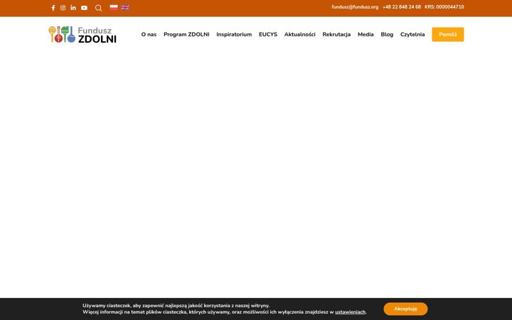 Screenshot of fundusz.org