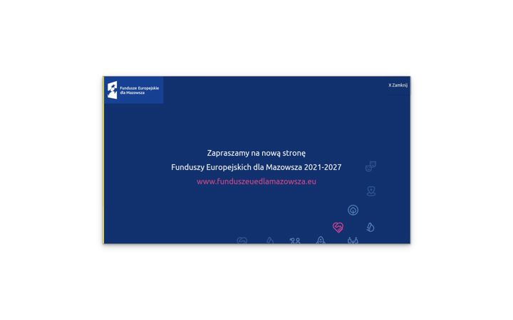 Screenshot of funduszedlamazowsza.eu