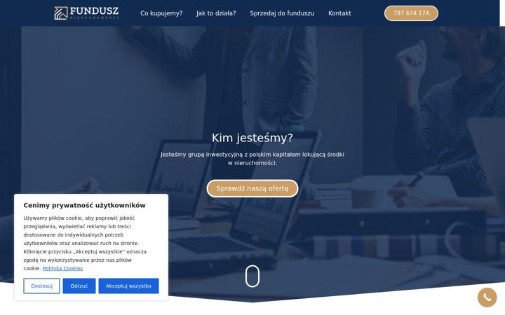 Screenshot of fundusznieruchomosci.pl