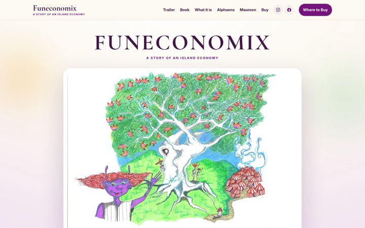 Екранна снимка на funeconomix.co.za