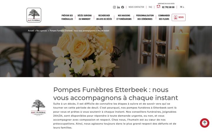 Screenshot του funeraillesmuller.be