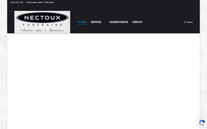 Screenshot of funeraire-nectoux.com