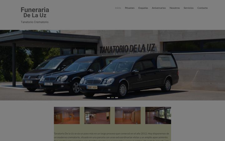Ekrano kopija funerariadelauz.es