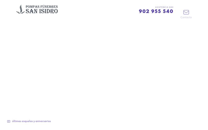Screenshot of funerariasanisidro.es