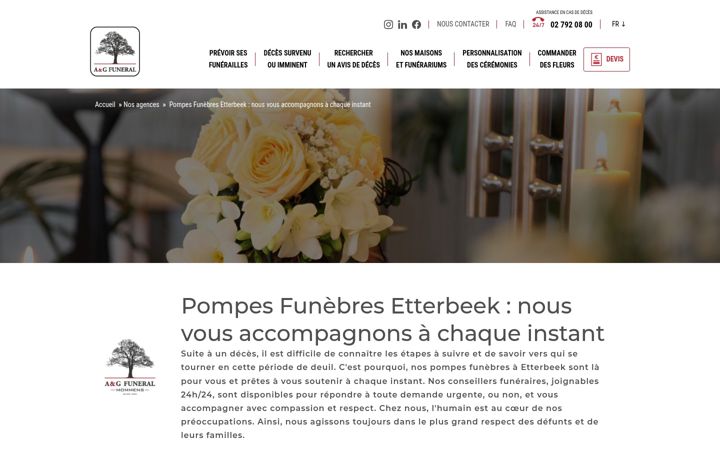 Screenshot του funerarium-mommens.be